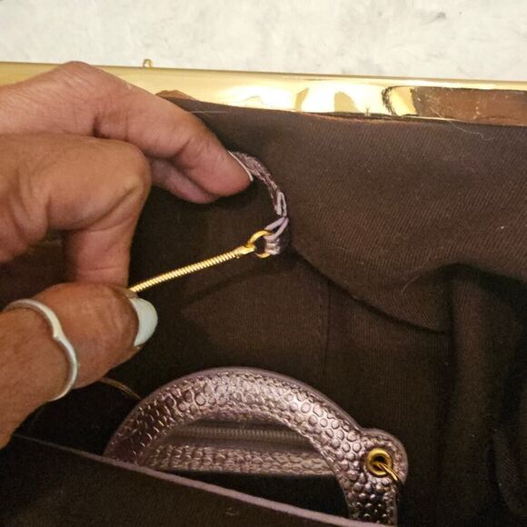 Trina Turk Plaid Cloth Cluth Purse - Picture 10 of 10